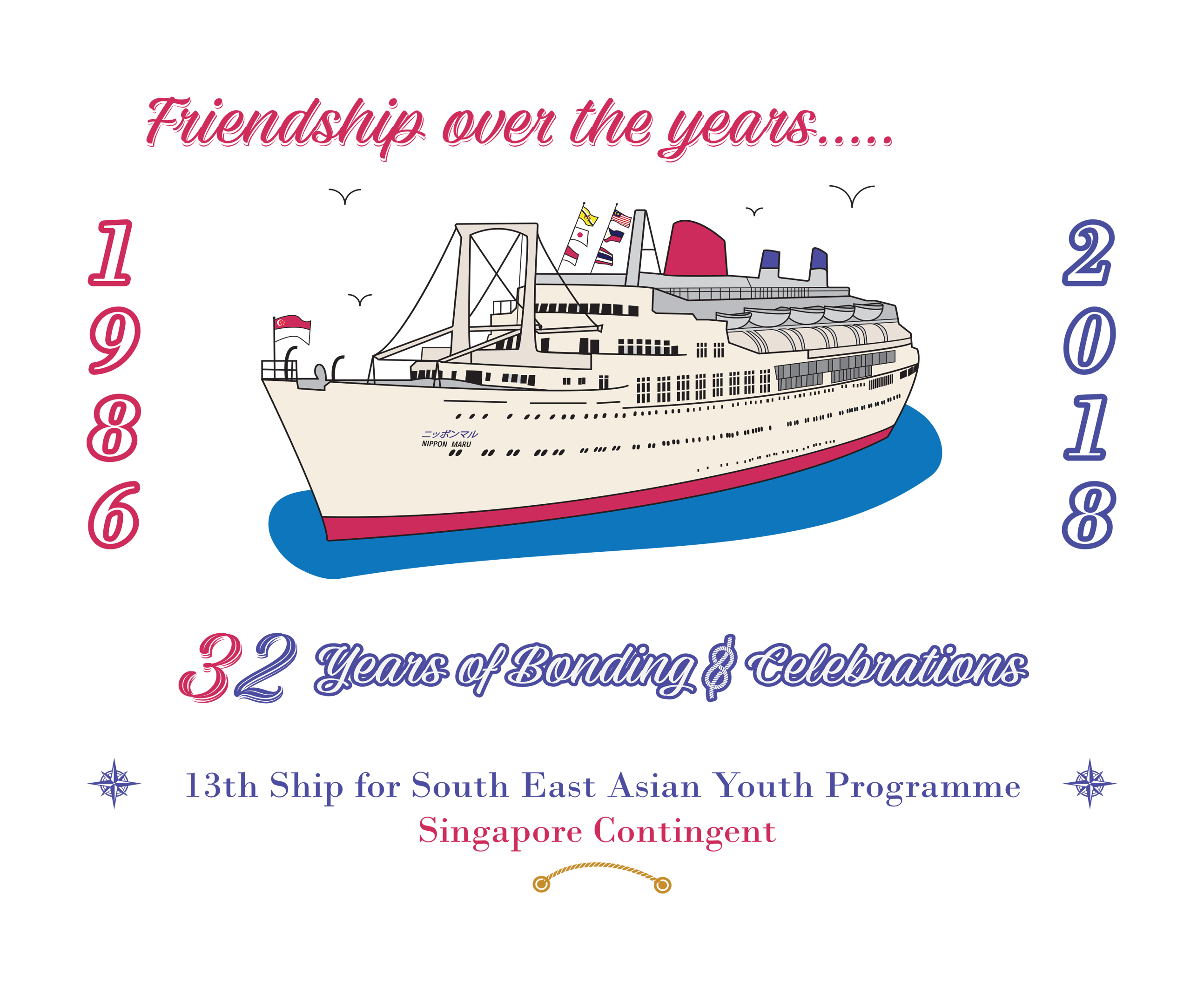 Singapore South East Asian Youth Program (SSEAYP) – Nippon Maru – Friendship over the Years